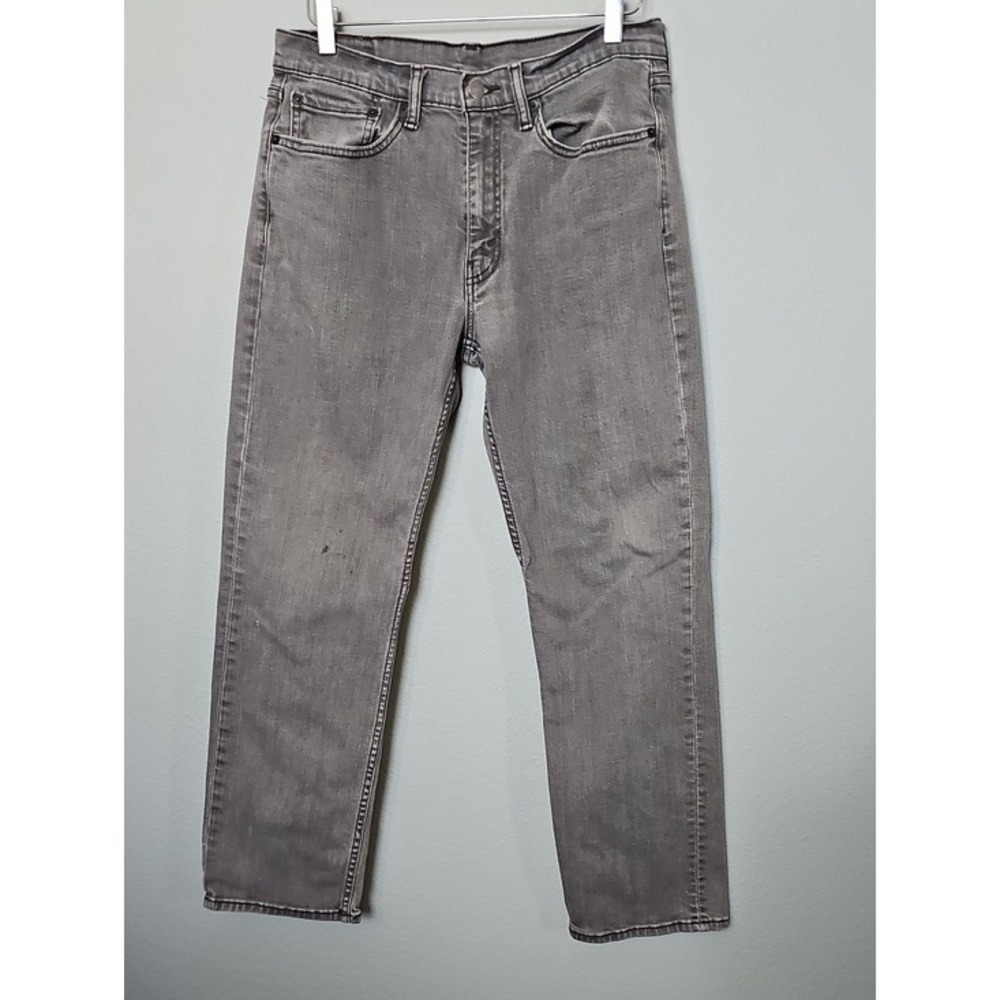 Levi's 514 Straight Fit Jeans Minimalist Gray Denim 32x29